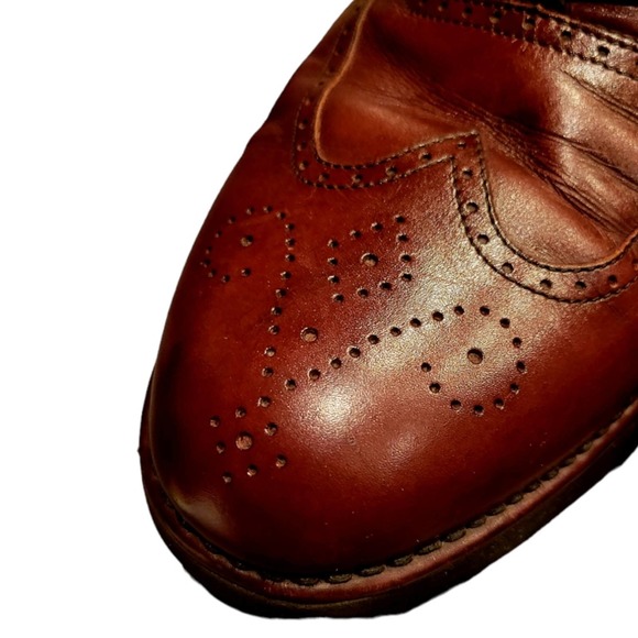 Rockport Dresport oxfords cap toe burgundy cordovan shoes size 11.5 - Picture 5 of 7